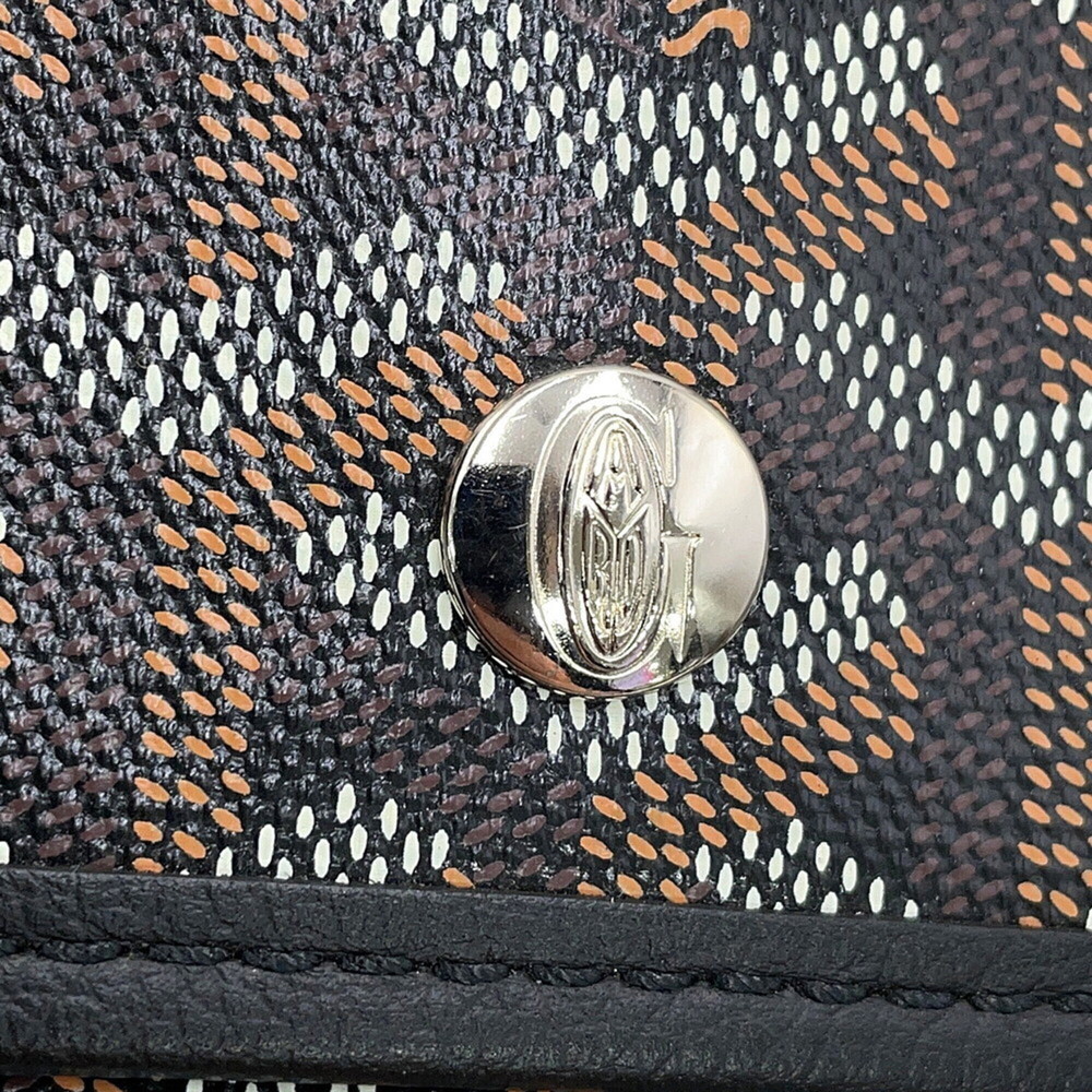 Goyard Saint Louis PM Tote Bag, Herringbone Leather, STLOUIPMLTY01CL01P, Blac... - Picture 14 of 16